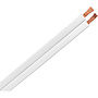 FBC-250 16 AWG OFC White Braided Flat Speaker Wire per meter