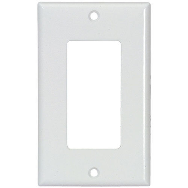 Leviton 80401-W 1-Gang Decora Wall Plate White for DAX88 and DAX66