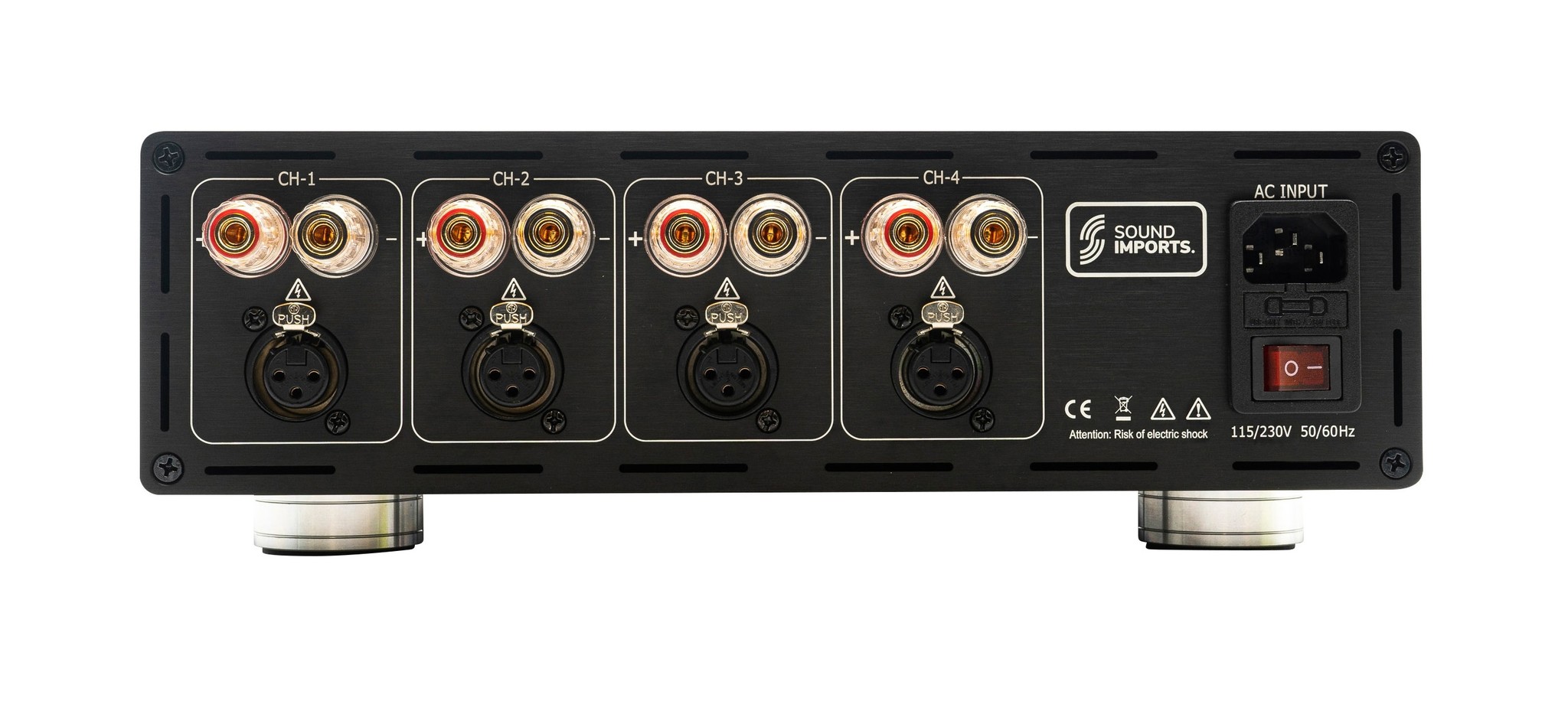 HY252-4CH Quad Verstärker | 250WPC | Ncore® | Powered by Hypex