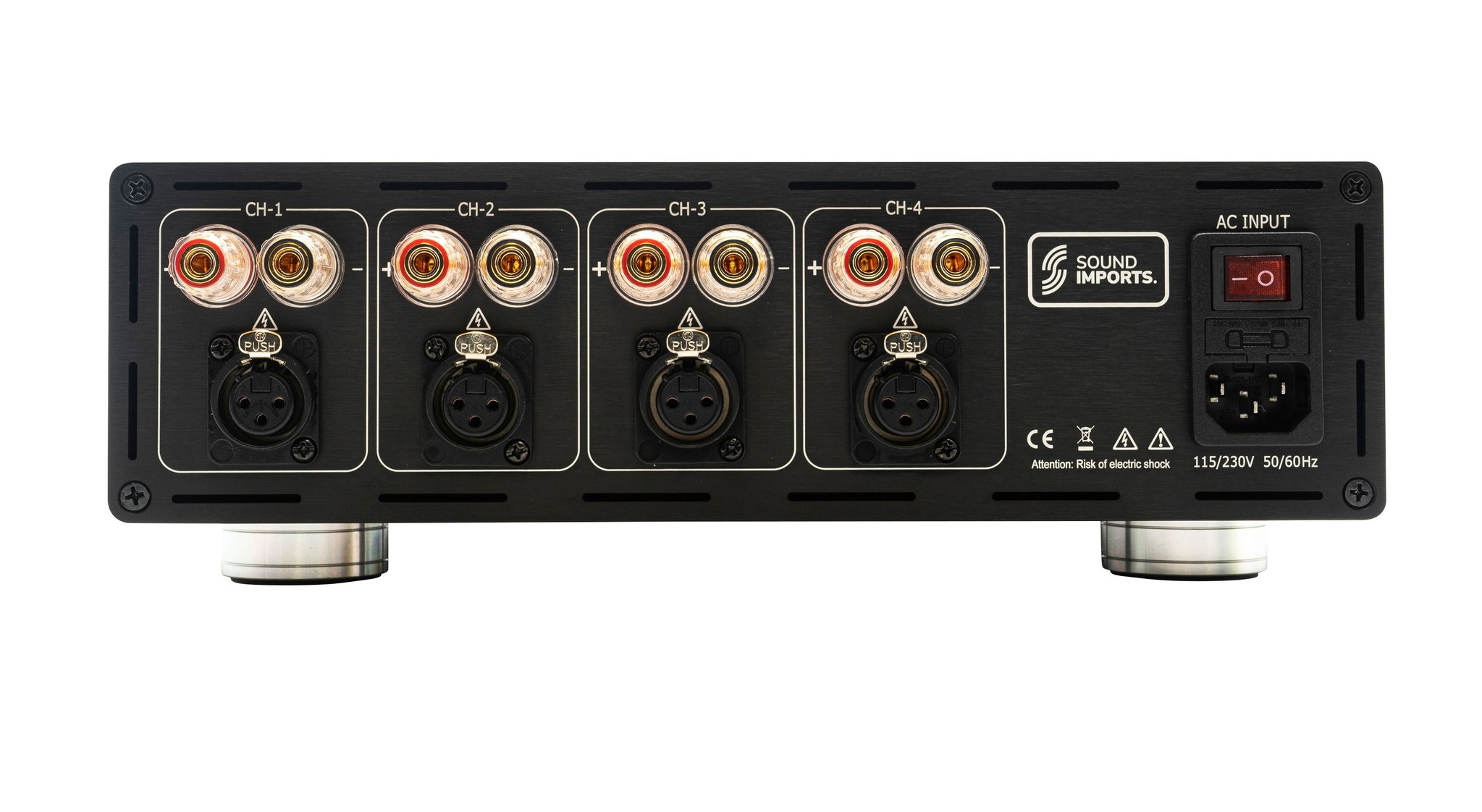 ICE1200-4CH Quad Versterker | 700WPC | Powered by ICEpower