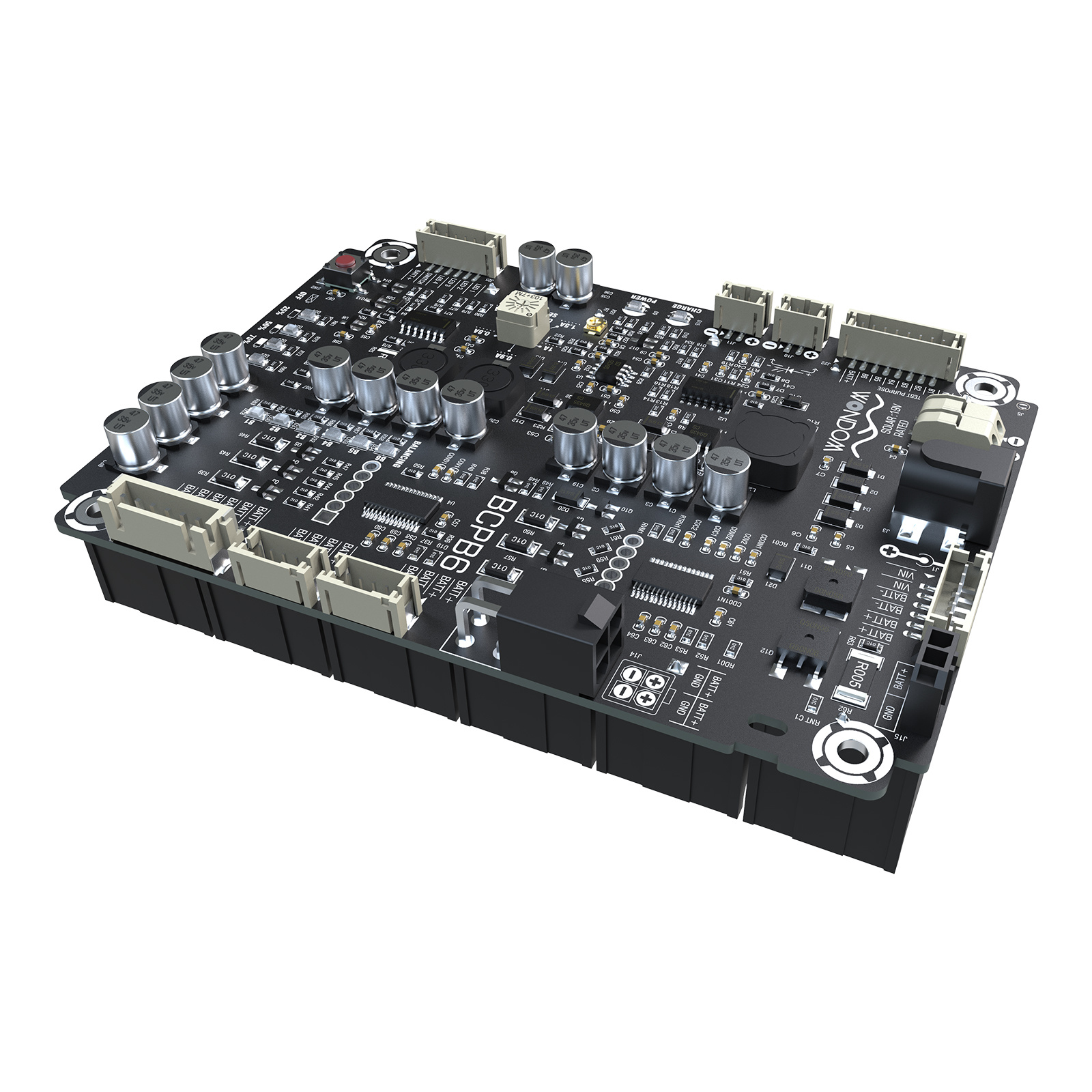 6S 18650 5-24V Input Lithium Battery Charging and Protection Board BCPB6