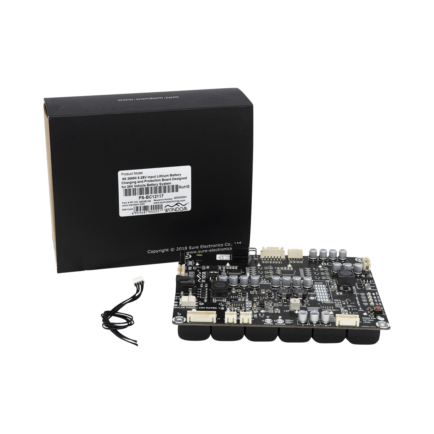 PS-BC12117 6S 21700 Batterie-Lade- und Schutzplatine - BCPB6