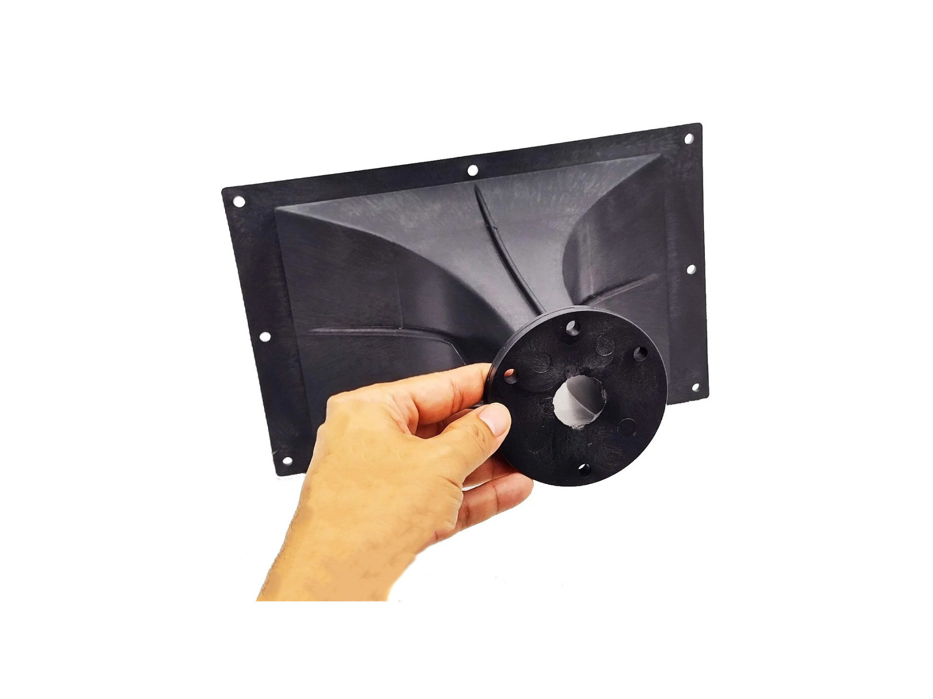 H812 1" Exponential Horn 100x60 2-Bolt