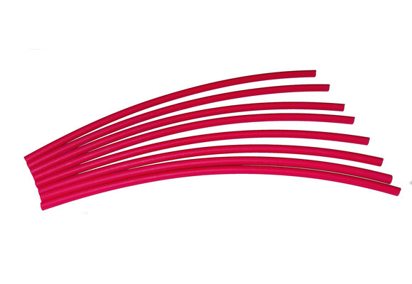 Rode 3mm krimpkous 3:1 | 15 cm x 8 stuks