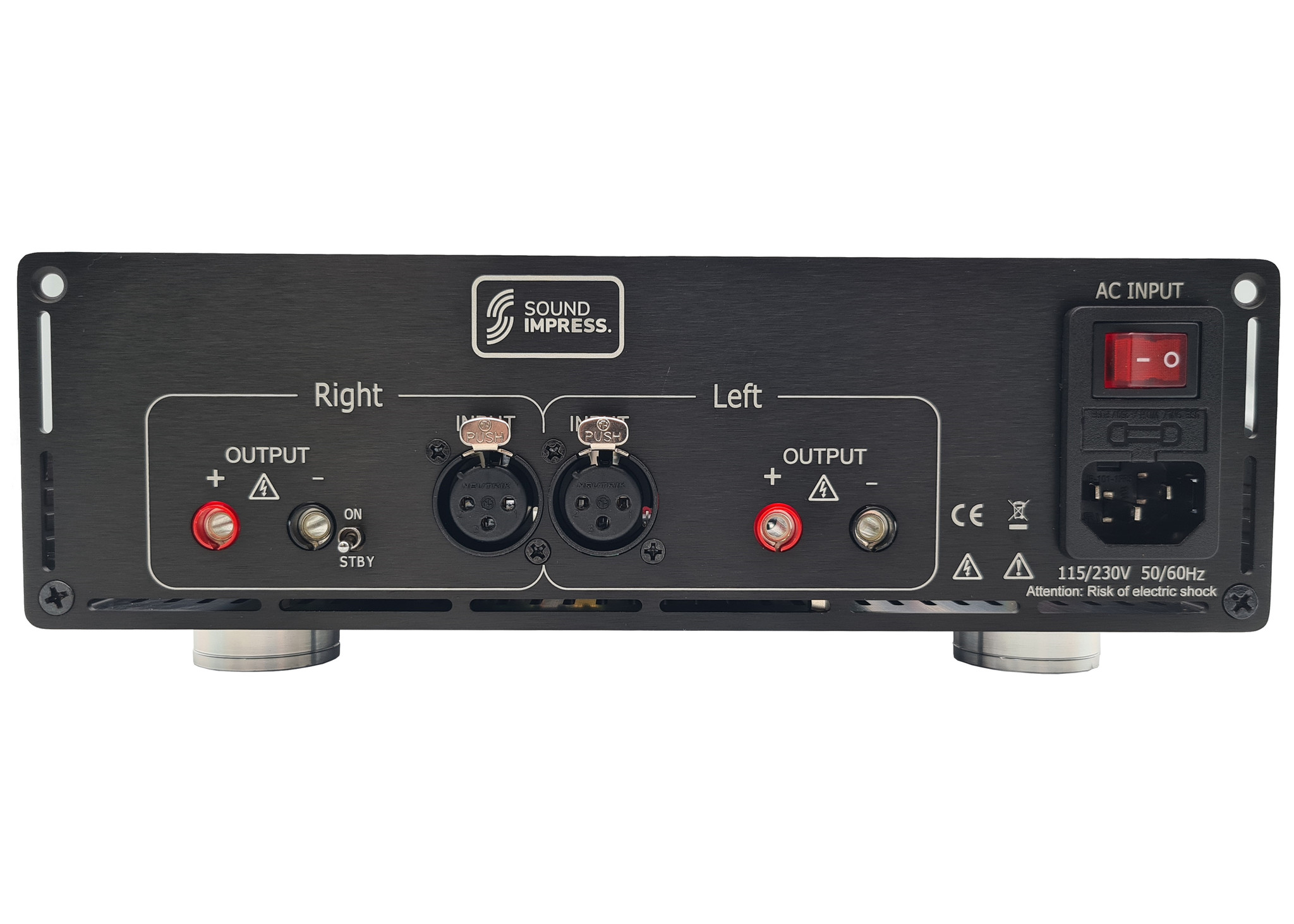 PU400-2CH Stereo Versterker | 400WPC | Eigentakt | Powered by Purifi