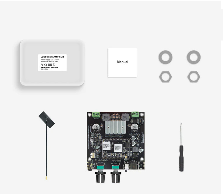 Up2Stream Sub Modulo Amplificatore including WiFi and DAC