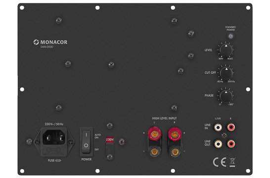 het ergste onderschrift uitspraak Order the Monacor SAM-300D plate amplifier - SoundImports