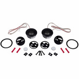 AN25Ti-4 1" Titanium Dome Neodym Car Audio Kalotten-Hochtöner | abgestimmtes Paar