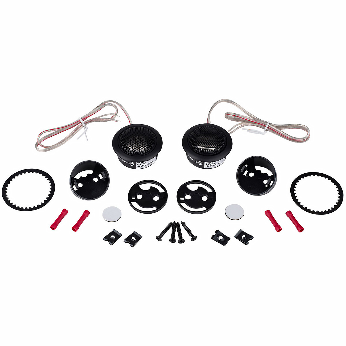 AN25Ti-4 1" Titanium Dome Neodym Car Audio Kalotten-Hochtöner | abgestimmtes Paar