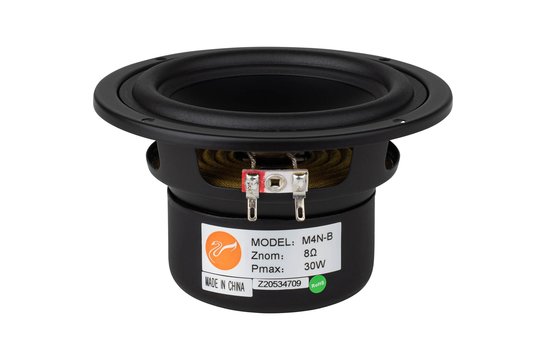 Swan M4N-B 4" Damped Aluminum/Magnesium Cone Full-Range Driver