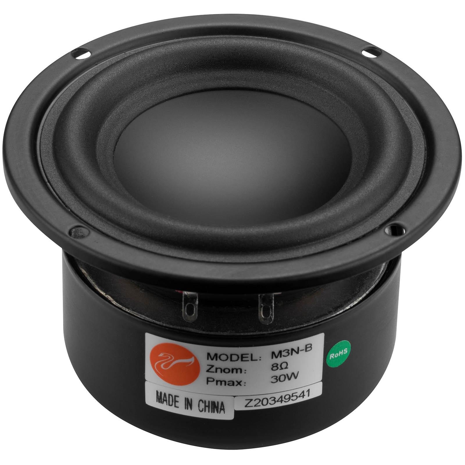 Swan M3N-B 3" Damped Aluminum/Magnesium Cone Bass-midwoofer