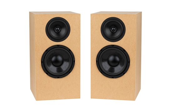 Orian 3-way High Output Bookshelf Kit Altoparlante Pair With Knock Down Enclosures