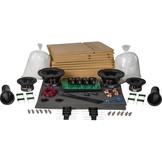 Orian 3-way High Output Bookshelf Kit Altoparlante Pair With Knock Down Enclosures