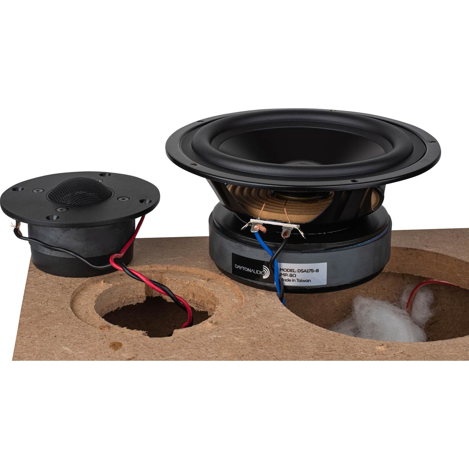 16 AWG Stranded OFC Twisted Pair Speaker Cabinet Hookup Wire Blue/Black per meter