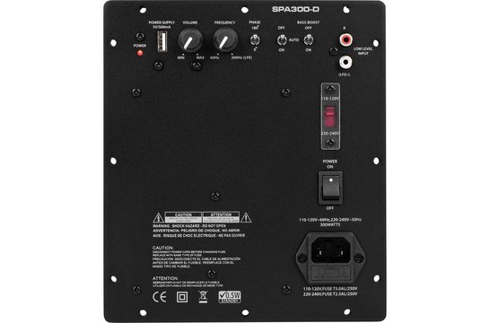 Powered Epique 7" Mini Kit Subwoofer 300 Watts