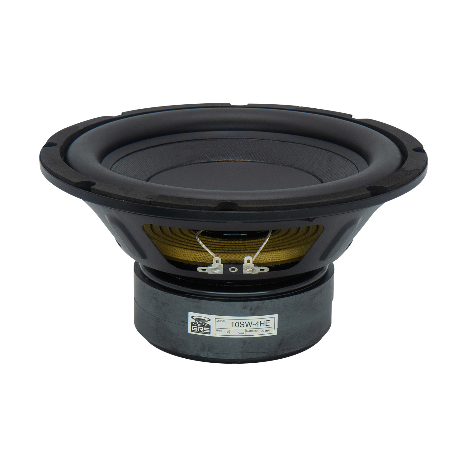 10SW-4HE 10" Tieftöner mit hoher Auslenkung 4 Ohm