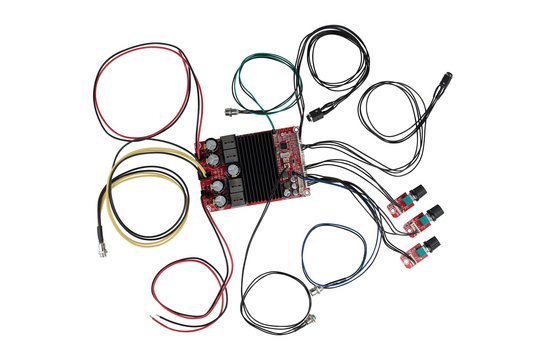 KAB-2150 2 x 150W Class D Bluetooth 5.0 Amplifier Board with Tone and Volume Controls