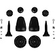 WP4BT 4" IP66 Indoor/Outdoor Landscape Speaker Pair Black