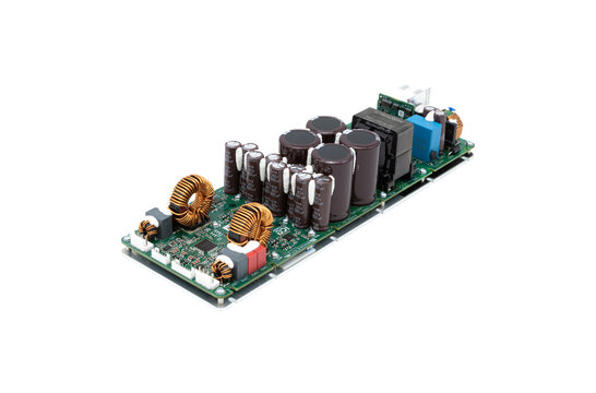 1200AS2 versterkermodule met geïntegreerde universele netvoeding