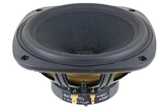 SB16PFC25-4-COAX 6" Paper Cone Coaxial