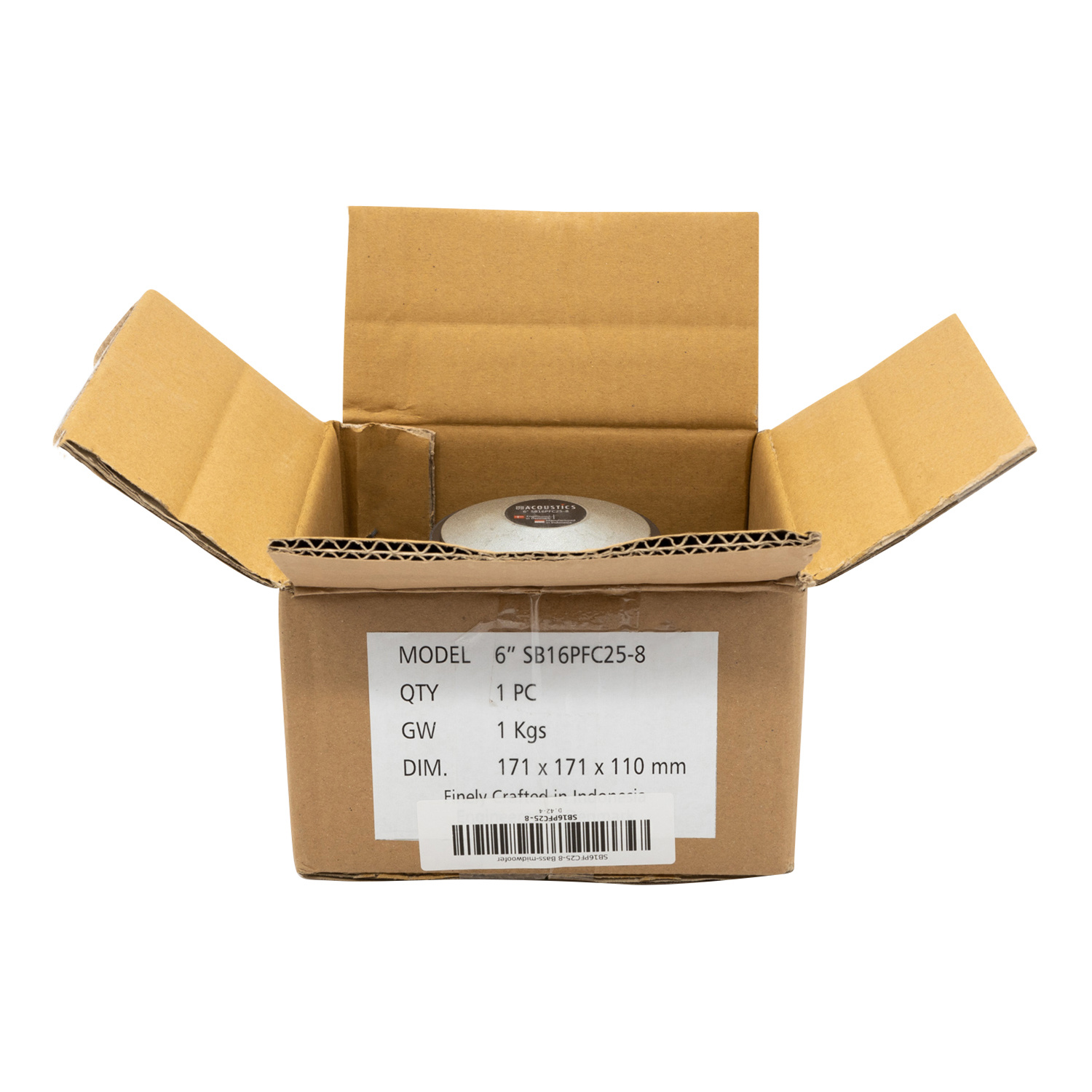 SB16PFC25-8 6" Paper Cone Woofer