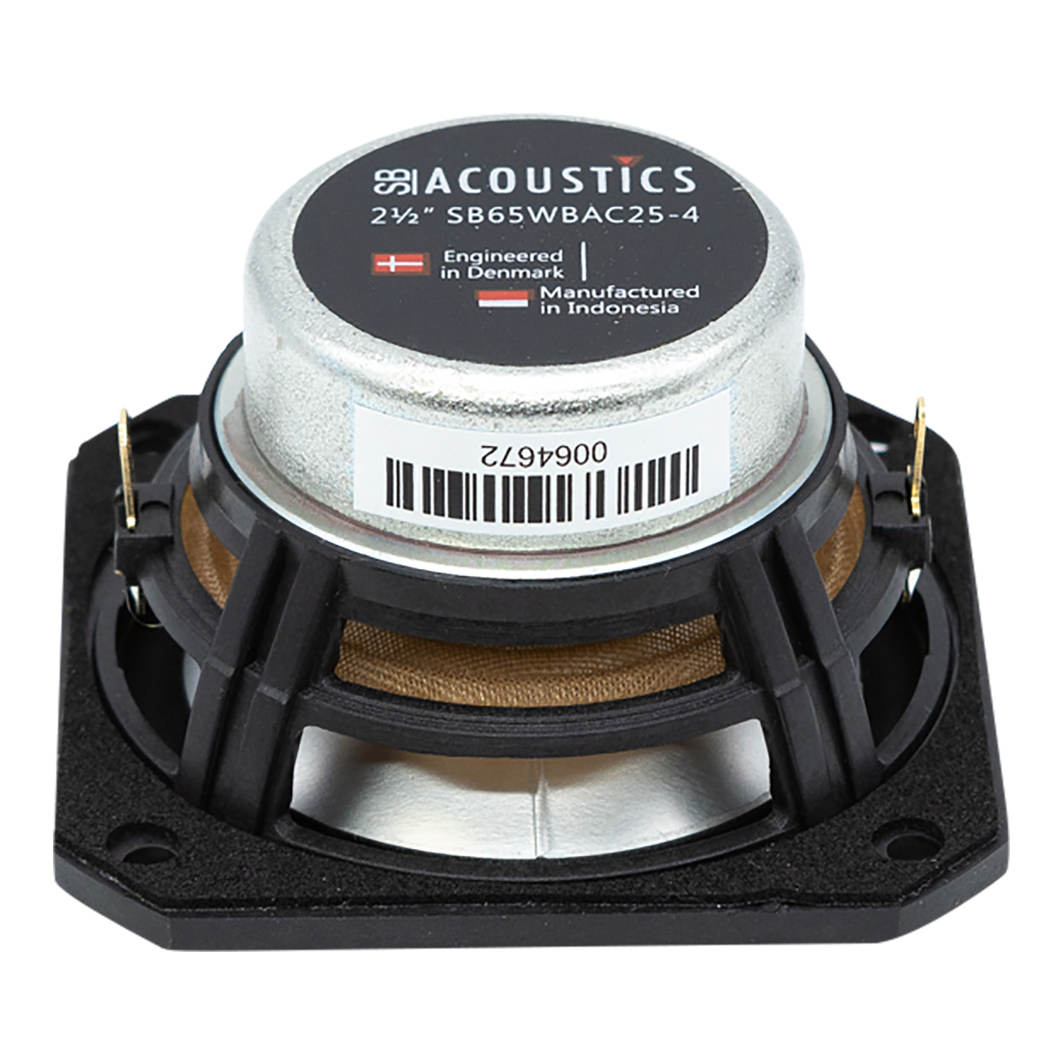 SB65WBAC25-4 2,5" Full Range Driver 4 Ohm