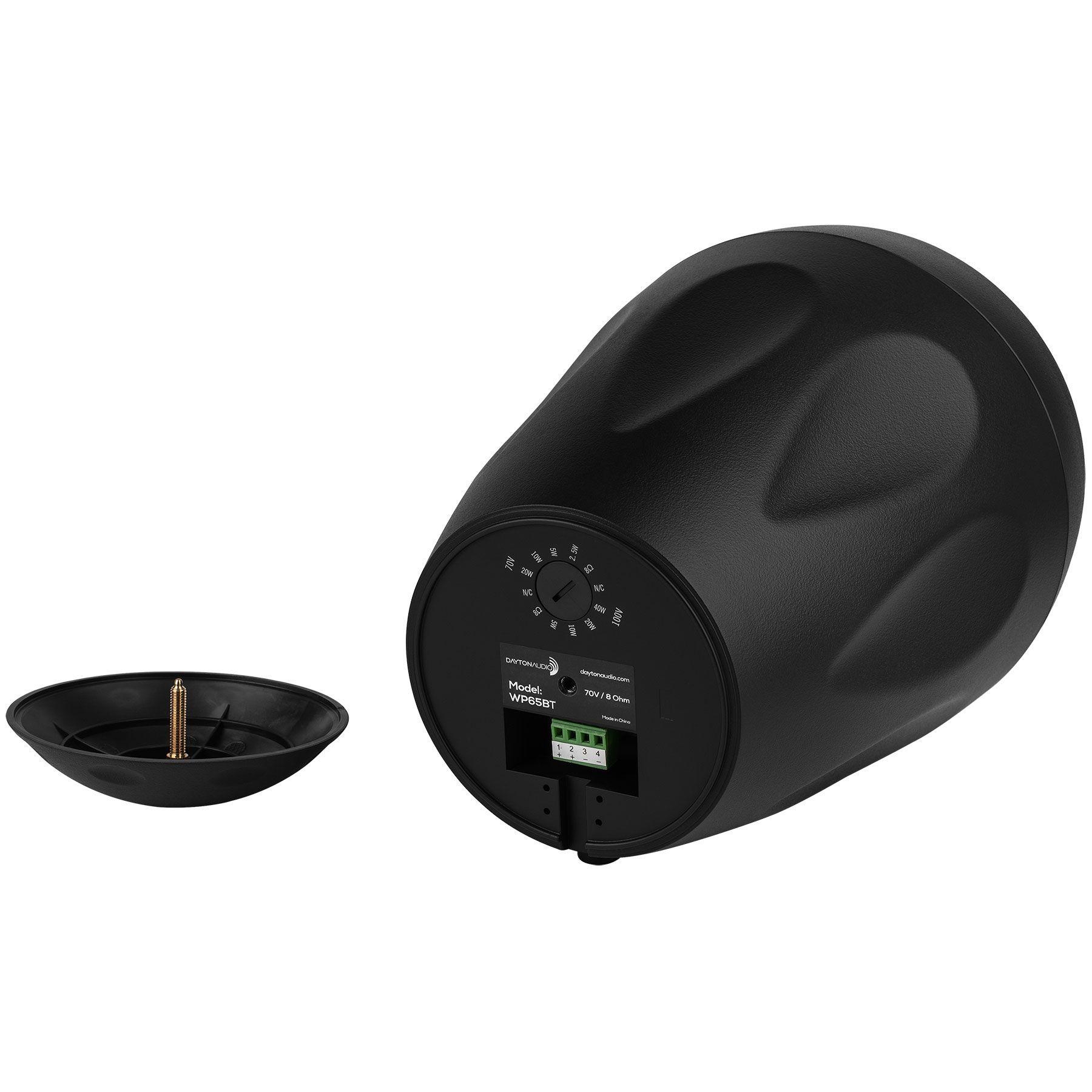 WP65BT 6-1/2" IP55 Indoor/Outdoor Landscape Speaker Pair Black