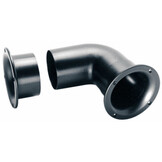 BR 25.50 Angled Speaker Cabinet Port Tube 76mm ID x 254mm L Flared