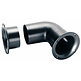 BR 25.50 Angled Speaker Cabinet Port Tube 76mm ID x 254mm L Flared