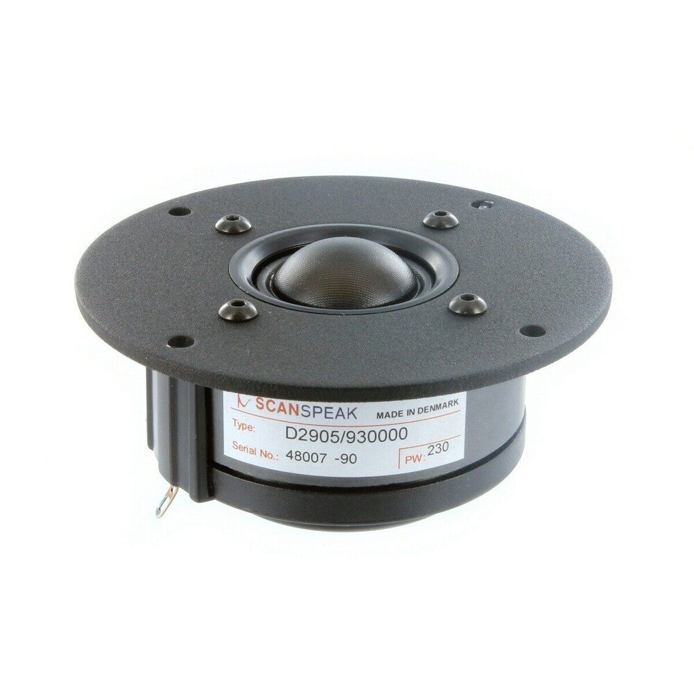 スピーカー・ウーファー SCANSPEAK Classic D2905/930000 Order Scan-Speak Classic D2905/930000 Dome Tweeter - SoundImports