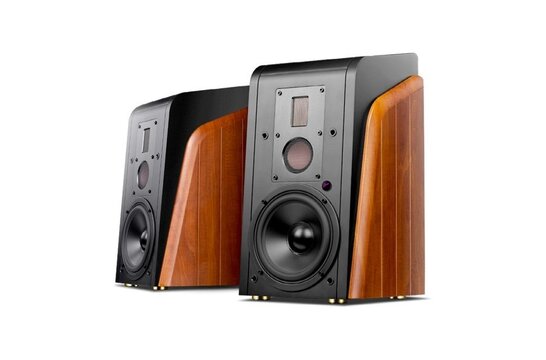 Swan M300MKII actieve bluetooth boekenplankspeakers