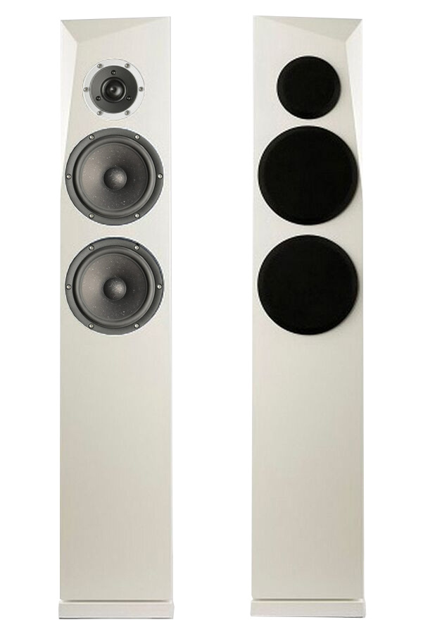 RINJANI White High-Gloss Complete Speaker Kit