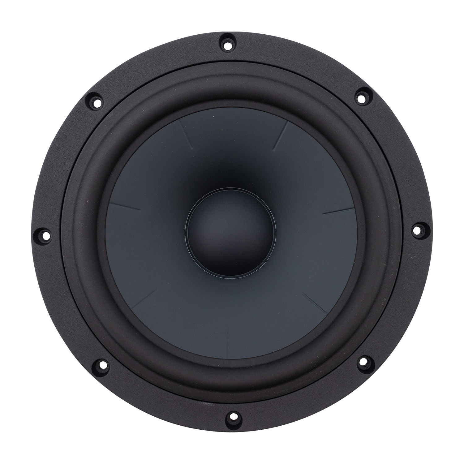 SB23NBACS45-4 8" Black Aluminum Cone Woofer