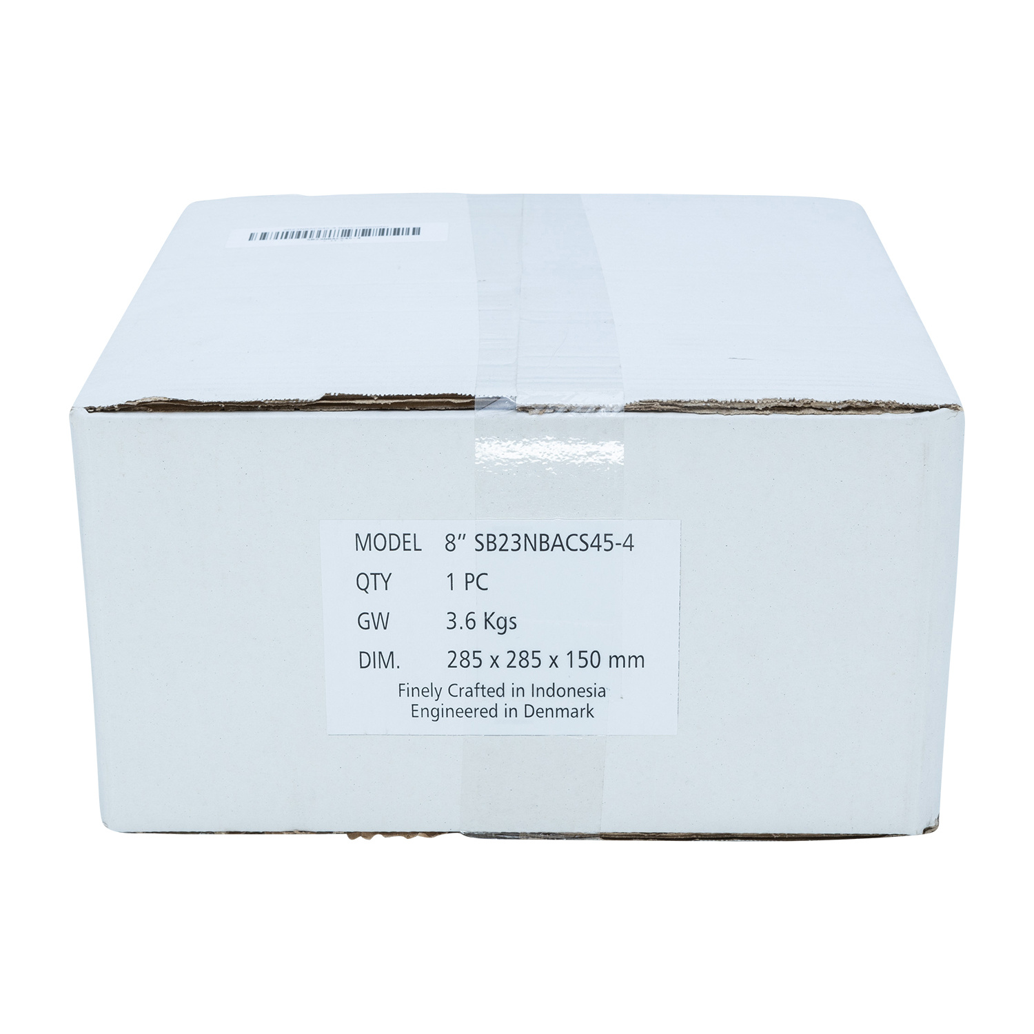 SB23NBACS45-4 8" Black Aluminum Cone Woofer