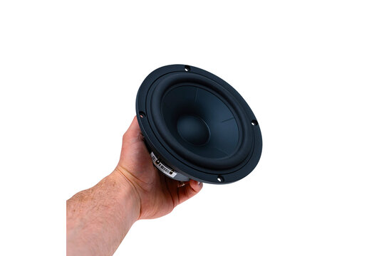 SB17NBAC35-8 6" Black Aluminum Cone Woofer