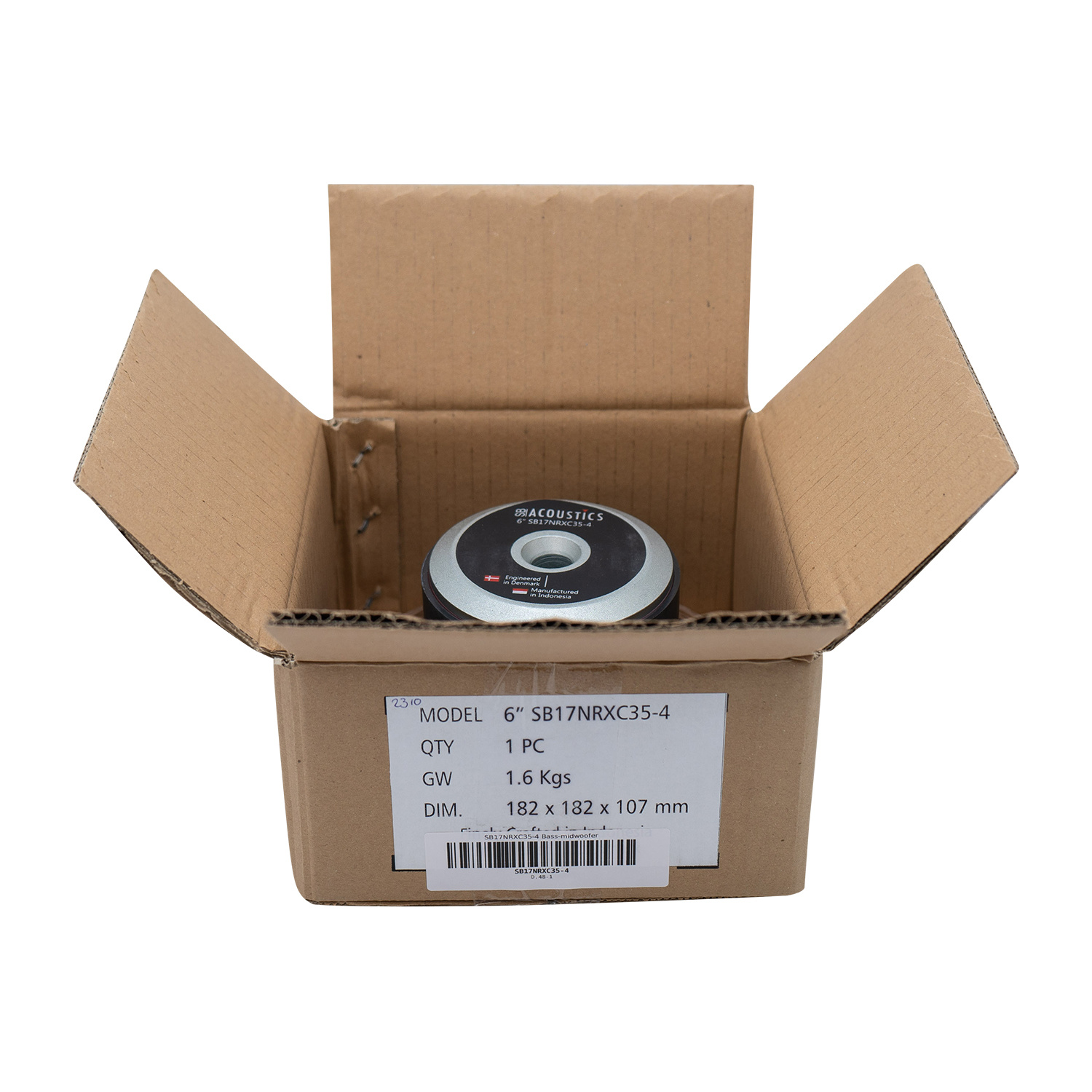 SB17NRXC35-4 Woofer Medio-Bassi