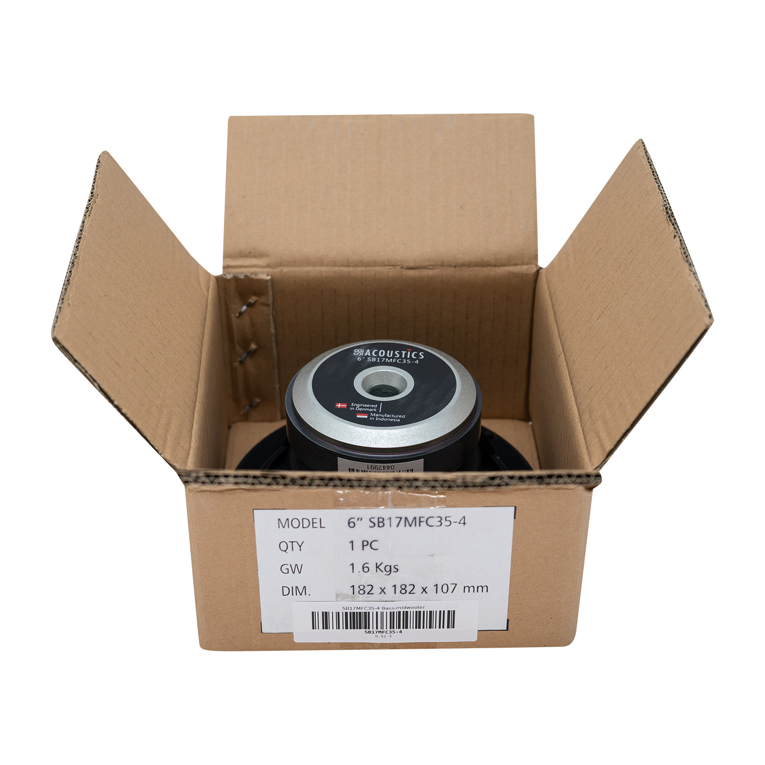 SB17MFC35-4 Woofer Medio-Bassi