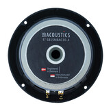 SB15NBAC30-4 5" Black Aluminum Cone Mid-bass