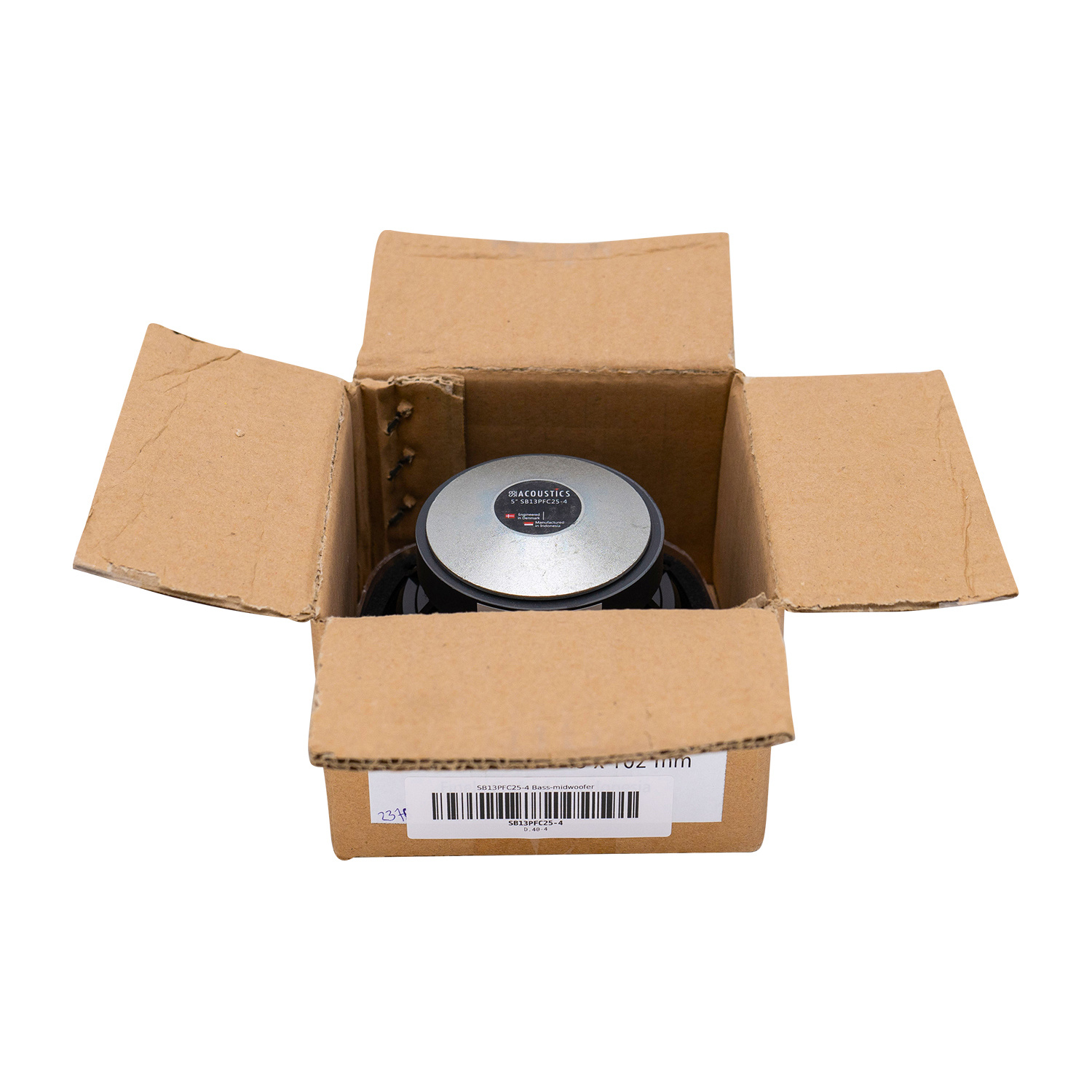 SB13PFC25-4 5" Paper Cone Woofer