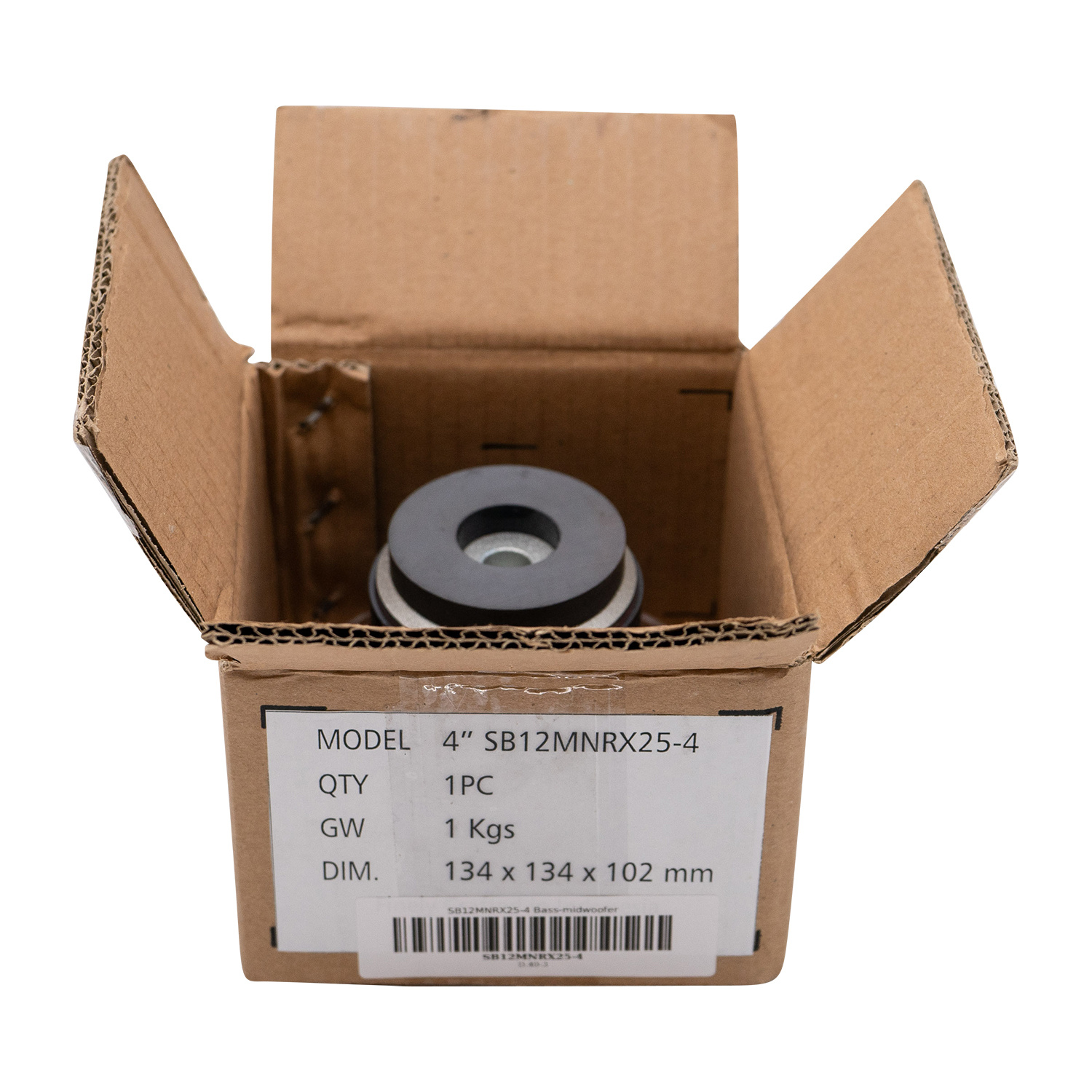 SB12MNRX25-4 4" Midrange Woofer