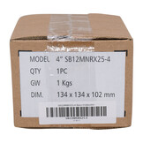 SB12MNRX25-4 Bass-midwoofer