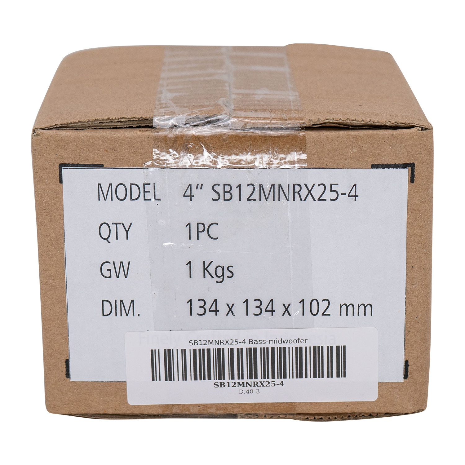 SB12MNRX25-4 Woofer Medio-Bassi