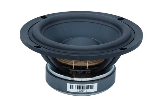 SB17NBAC35-8 6" Black Aluminum Cone Woofer