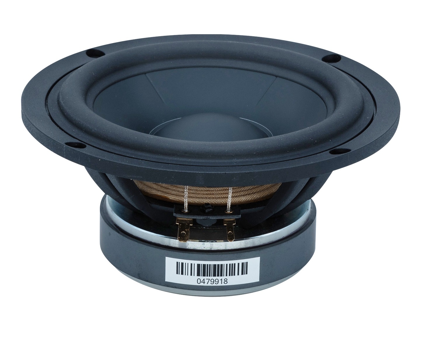 SB17NBAC35-8 6" Black Aluminum Cone Woofer
