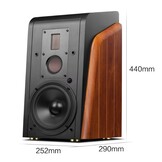 Swan M300MKII active bluetooth bookshelf speakers