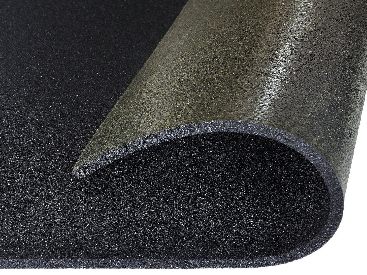 Autoshim Black Flex 10mm Akustisch Schaumed Gummi | 50x75cm