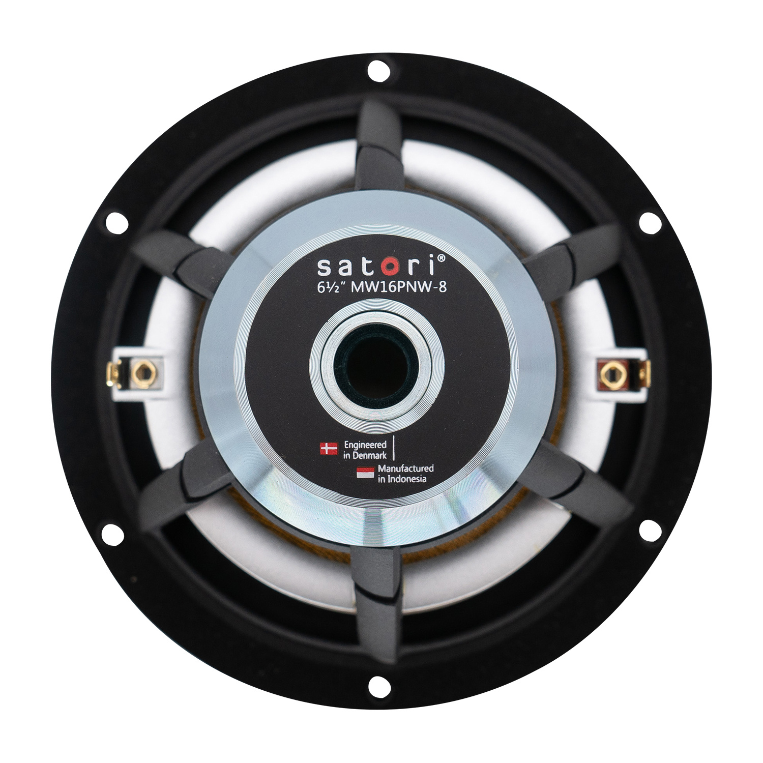 Satori MW16PNW-8 6" White Egyptian Reed Cone Woofer