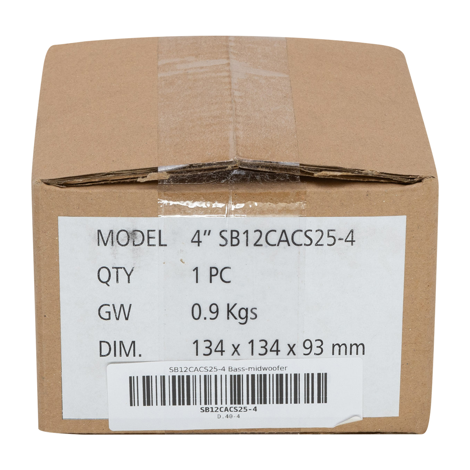 SB12CACS25-4 Woofer Medio-Bassi