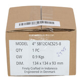 SB12CACS25-8 4" Ceramic Woofer