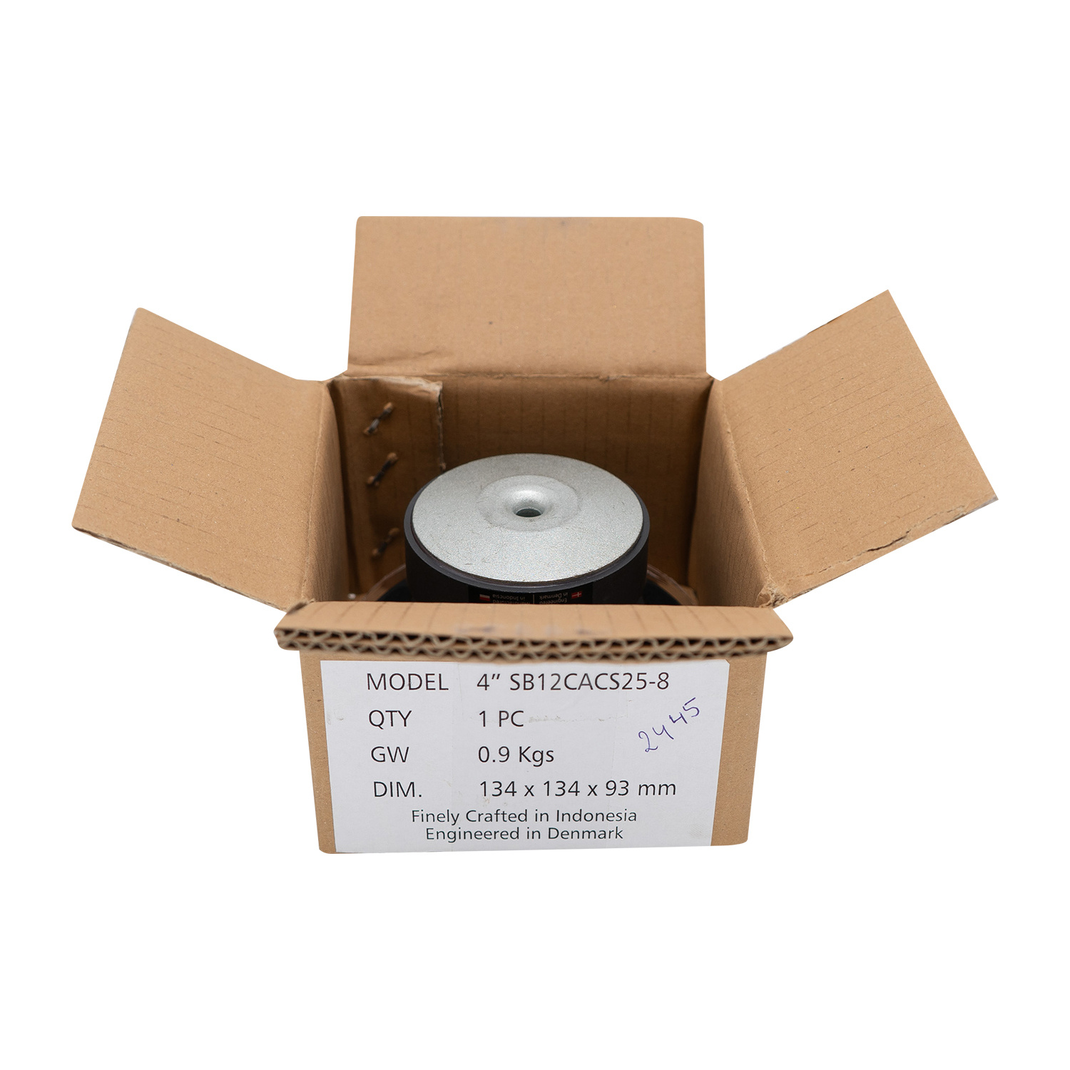 SB12CACS25-8 4" Ceramic Woofer